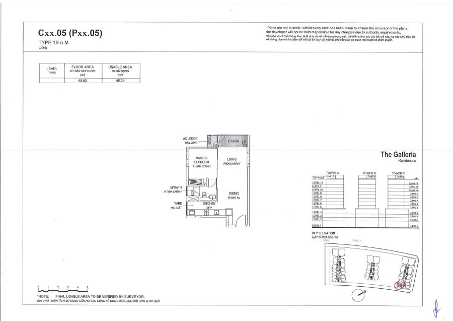 Bán 1PN tòa Galleria The Metropole Thủ Thiêm view Sông 1 Bán-1-phòng ngủ Metropole Thủ Thiêm Tòa The Galleria 50m2 batdongsanquan2.com.jpg
