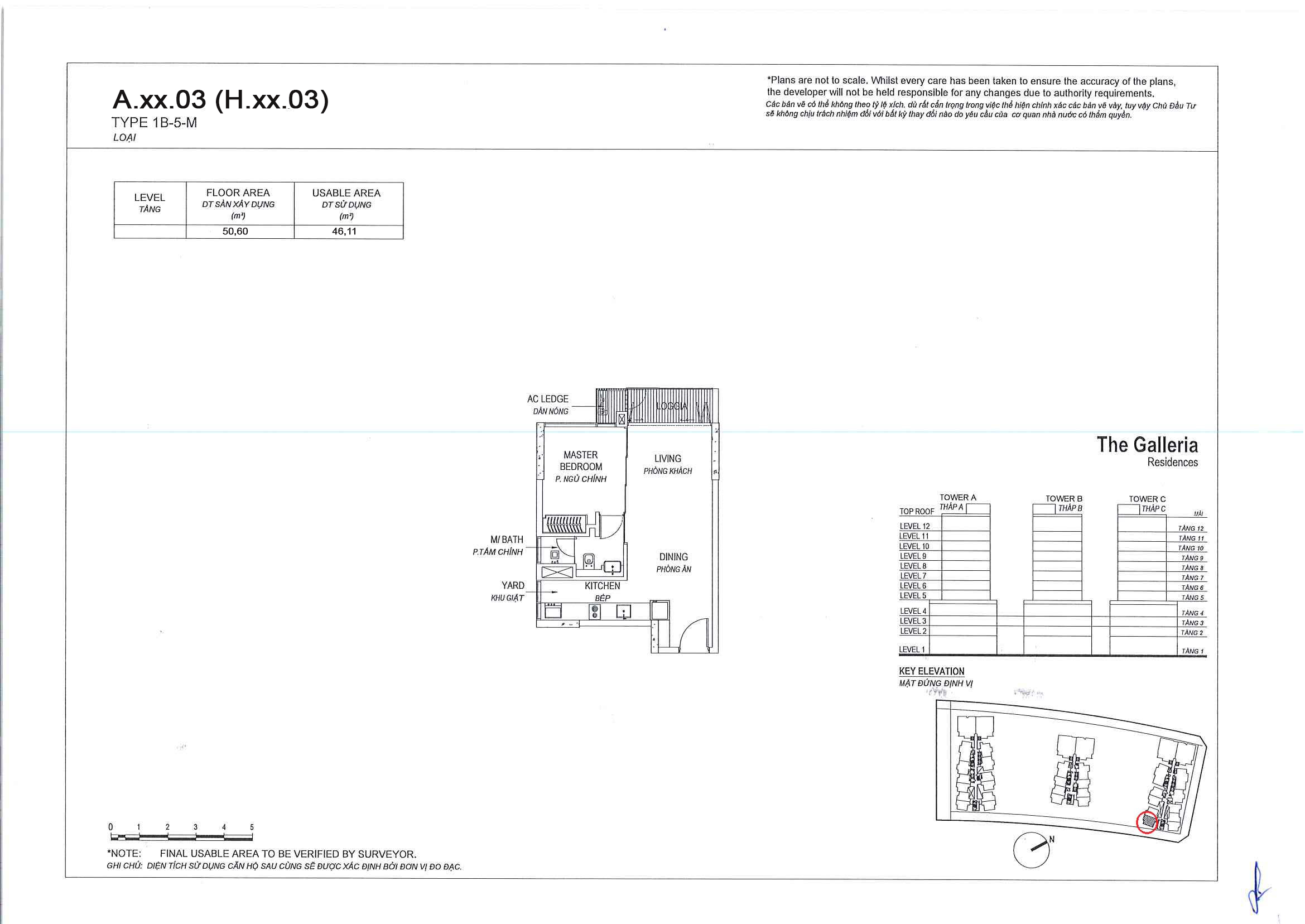 Bán 1PN Metropole Thủ Thiêm tòa Galleria batdongsanquan2.com