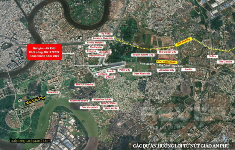 dự án hưởng lợi từ nút giao An Phú batdongsanquan2