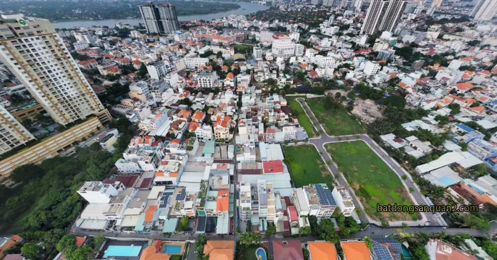 toan canh khu vuc dat duong 61 phuong Thao Dien Quan 2 batdongsanquan2.com