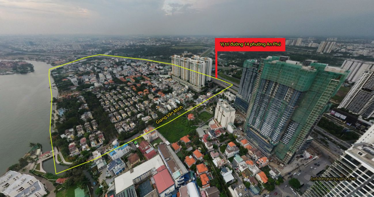 vi tri dat mat tien duong 14 phuong an phu quan 2 batdongsanquan2.com